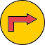 right-way-arrow-road-sign-icon