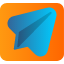 telegram-airjet-pavlov-social-network-logo-postal-service-icon
