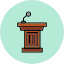 podium-conferencemicrophone-politics-presentation-speech-icon
