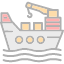 china-and-us-trade-war-export-logistics-ship-shipping-icon