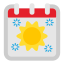 sun-weather-day-date-calendar-event-icon