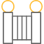 ancient-antique-arch-brick-estate-gates-white-icon-vector-design-icons-icon