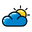 cloud-weather-sun-climate-icon