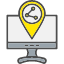 lcd-shared-location-mark-map-marker-icon