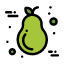fruit-pear-thanksgiving-candle-light-icon