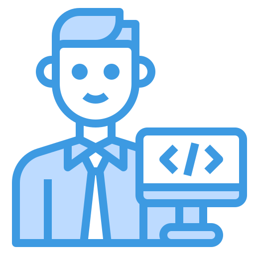 programmer icon, coding icon, avatar icon, occupation icon, man icon