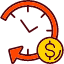 long-investment-time-clock-dollor-invest-asset-stock-term-icon
