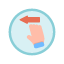 chevron-down-scroll-swipe-right-illustration-symbol-sign-icon