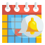 notification-alert-bell-calendar-organization-date-time-icon