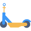 app-electric-kick-location-scooter-symbol-illustration-vector-icon
