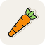 healthy-carrot-food-organic-vegetable-vegetarian-fruits-and-vegetables-icon