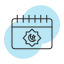 calendar-schedule-plan-dates-time-organization-month-islamic-icon-vector-design-icons-icon