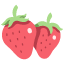 strawberry-agriculture-fresh-healthy-food-fruit-bunch-icon