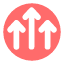 arrow-arrows-multiple-up-direction-icon
