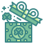 gift-box-shamrock-clover-open-ribbon-present-icon