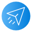 send-airplane-message-user-interface-icon