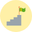 success-achievement-checkpoint-going-up-staircase-stairs-upstairs-icon