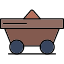 day-labor-labour-sand-trolley-construction-icon