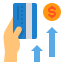 payment-credit-card-hand-ecommerce-arrow-up-icon