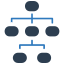 flowchart-hierarchy-relations-scheme-sitemap-icon