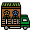 flower-food-truck-delivery-trucking-icon