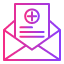 envelope-diagnosis-message-medical-healthcare-icon