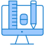 computer-education-scale-pincil-icon