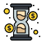 glass-hour-loading-cash-icon