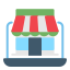 laptop-online-shop-ecommerce-store-shopping-icon