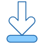 download-round-button-arrow-drop-indication-signal-icon
