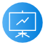 blackboard-web-app-presentation-report-icon