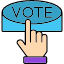 button-elections-start-vote-voting-icon