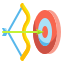 archery-sports-competition-bow-arrow-icon