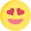 face-grin-hearts-emoji-icon