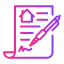 property-agreement-document-house-investation-icon