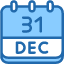 calendar-december-thirty-one-date-monthly-time-month-schedule-icon