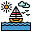 sea-sailboat-beach-landscape-nature-icon