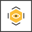 abstract-geometric-tribal-eye-hexagon-icon