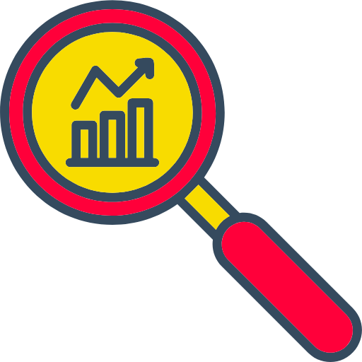 Analyse, analyze, examine, investigate, research, zoom icon - Download on  Iconfinder