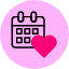 calendar-heart-love-valentines-valentine-romance-romantic-wedding-valentine-day-holiday-valentines-day-married-icon