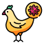 virus-chicken-contagion-icon
