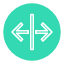 direction-arrows-split-horizontal-icon