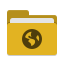 network-lan-yellow-folder-work-archive-internet-icon