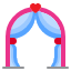 weeding-entrance-curtains-door-arch-icon