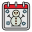 snowman-calendar-date-event-winter-icon