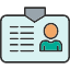 id-identity-license-name-office-tag-icon