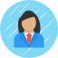 avatar-job-profession-secretary-teacher-woman-female-icon