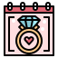 wedding-day-proposal-plan-date-married-love-icon