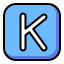 k-alphabet-abecedary-sign-symbol-letter-icon