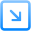 arrow-down-right-square-direction-navigation-arrowhead-icon